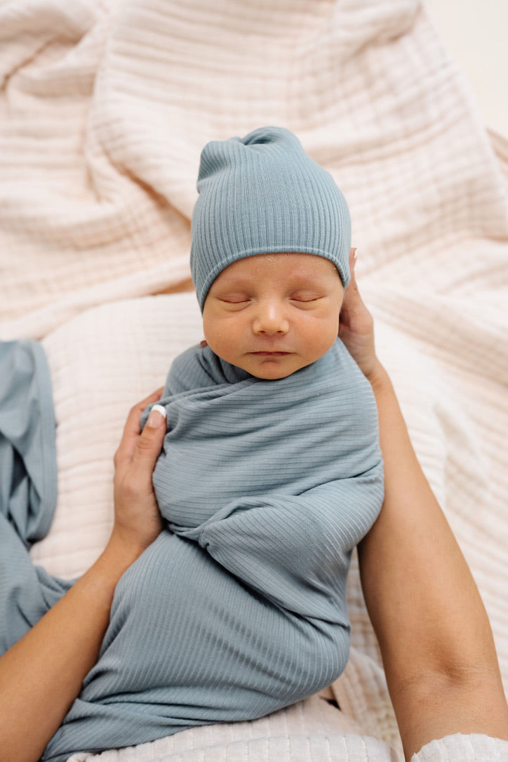 Ford Ribbed Swaddle Blanket