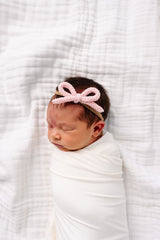 Crochet Bow - Petal Headband