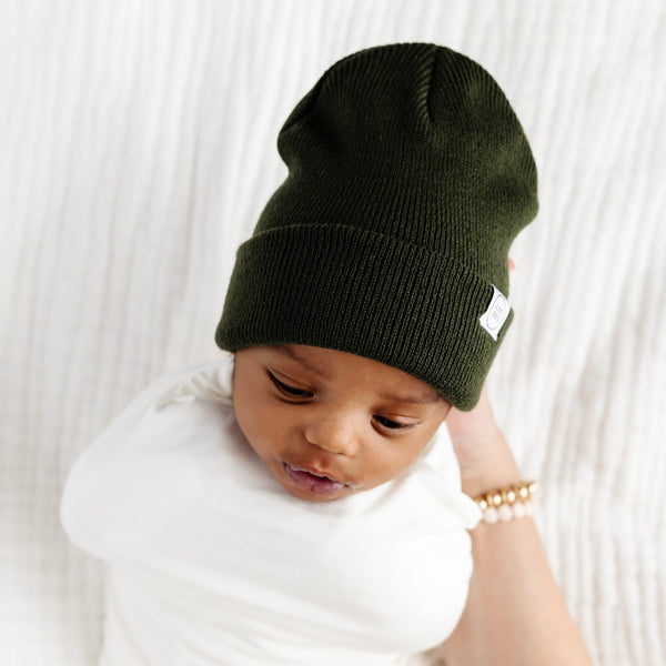 Pre-Order: Beanie - Olive Green