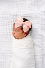 Chiffon Bow - Sorbet Shimmer Headband