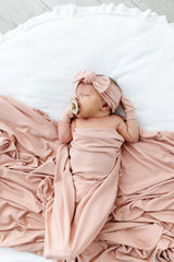 Audrey Ribbed Swaddle Blanket