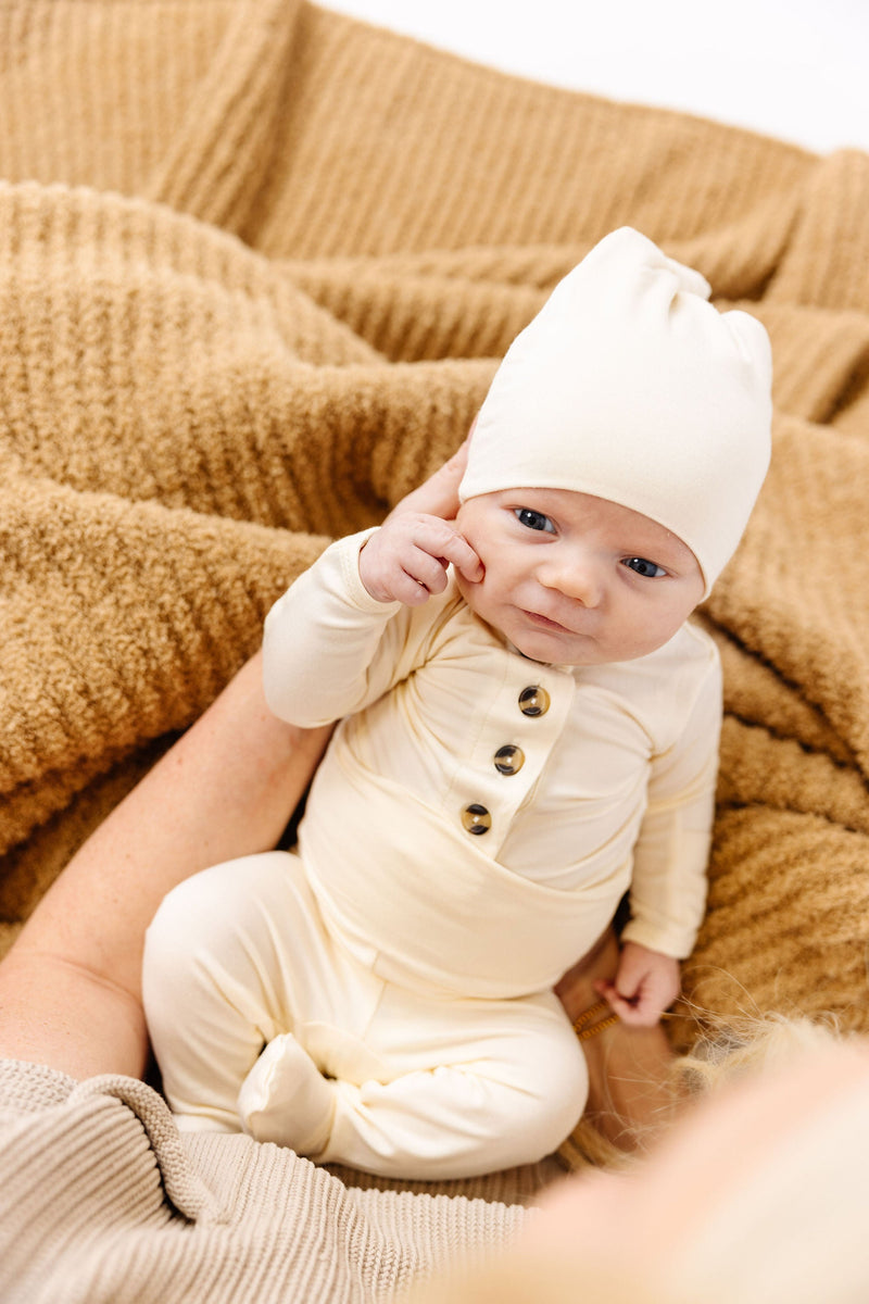 Chenille Blanket - Tan - Mini/Lovey