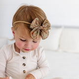 Heirloom Bow - Hazel Floral Headband