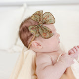 Heirloom Bow - Hazel Floral Headband