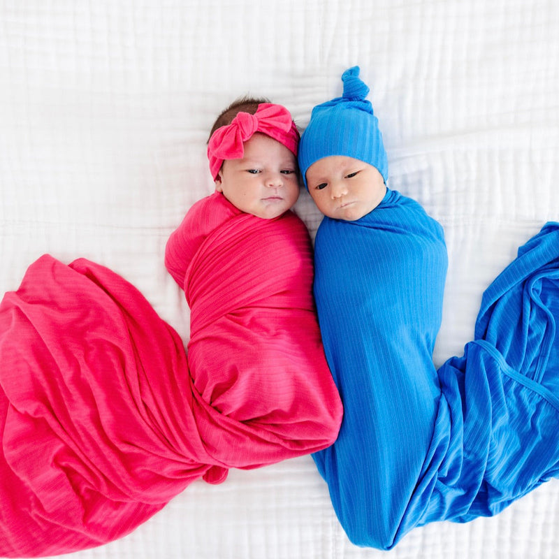 Barbie Ribbed Swaddle Blanket