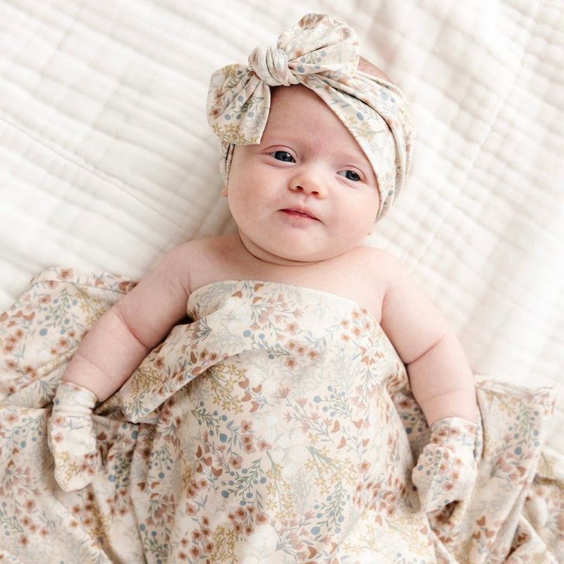 Pearl Newborn Headband Bundle