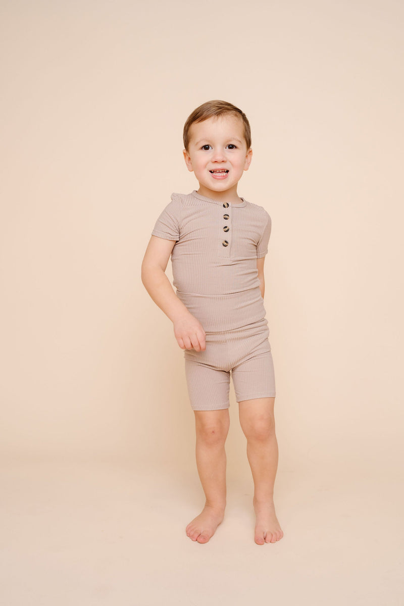 Shiloh Ribbed Shortie Set