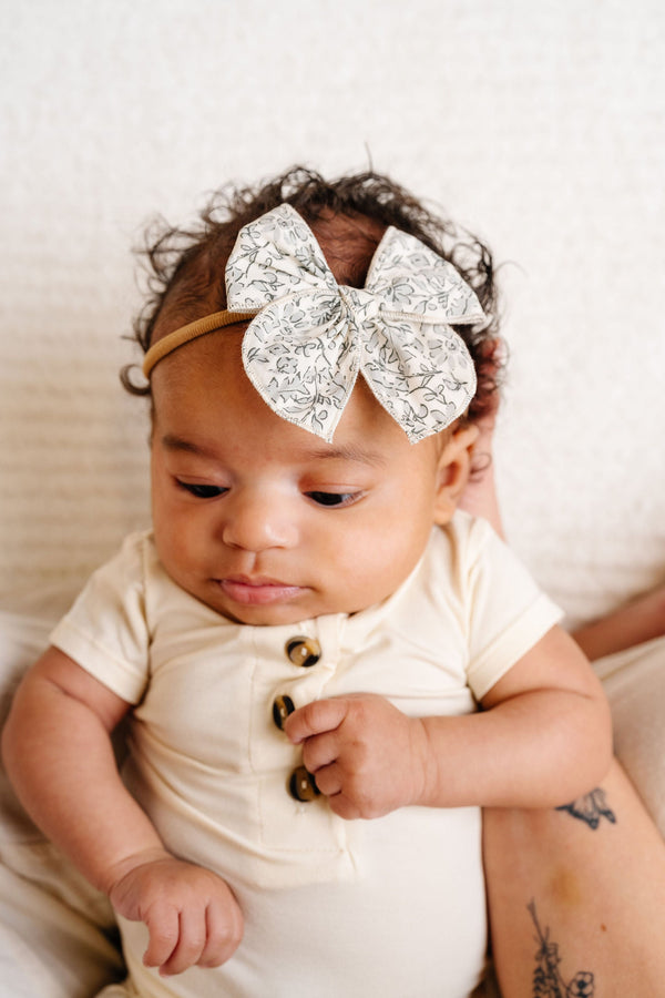 Heirloom Bow - Paisley Headband