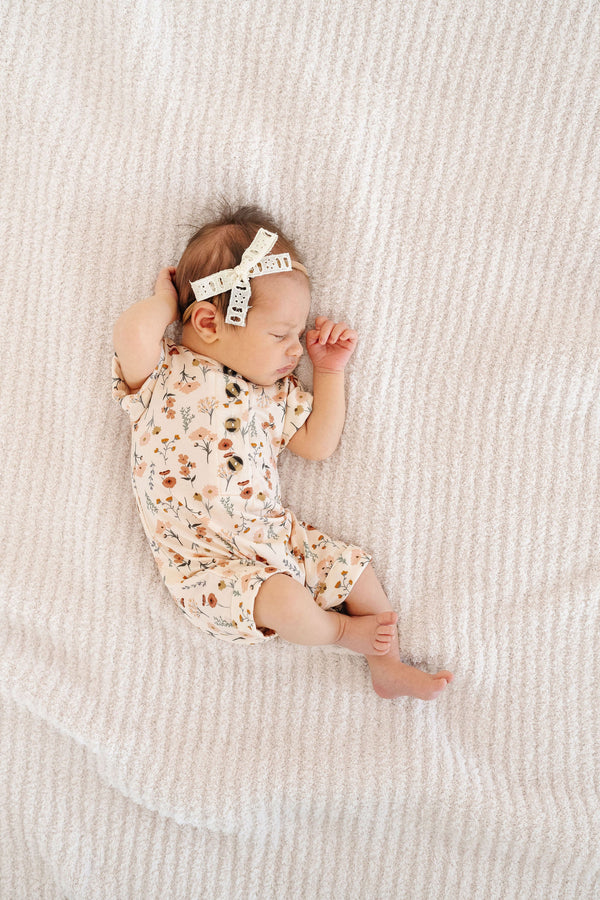 Lace Bow 3 Pack - Berry Crochet Headbands