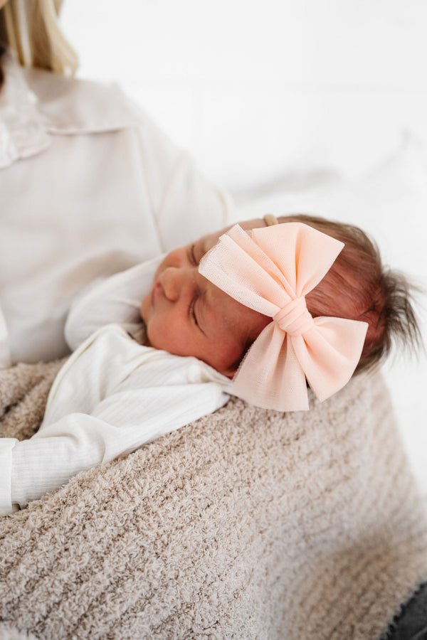 Bow 3 Pack: Blush Headbands