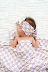 Violet Swaddle Blanket