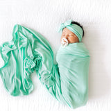 Scotty Ribbed Newborn Headband Bundle