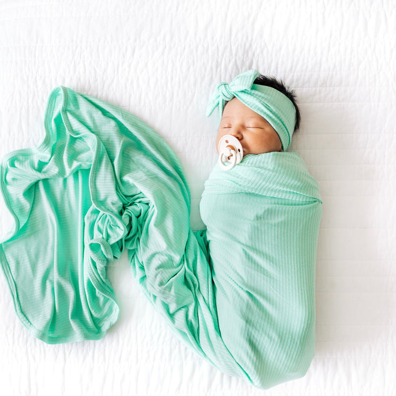 Scotty Ribbed Newborn Headband Bundle