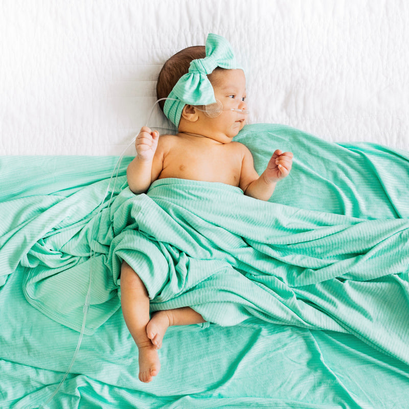 Scotty Ribbed Newborn Headband Bundle