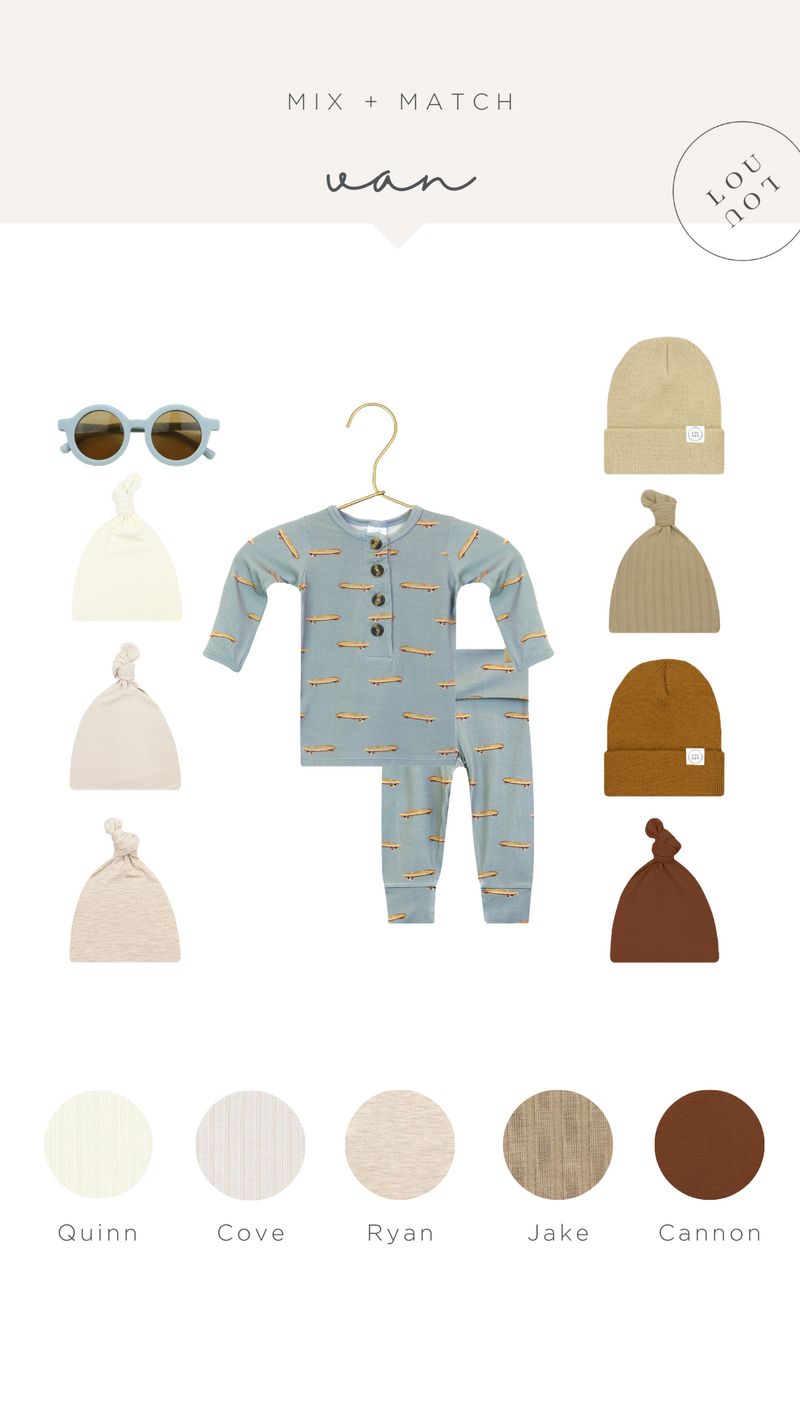 Van Top Knot Hat
