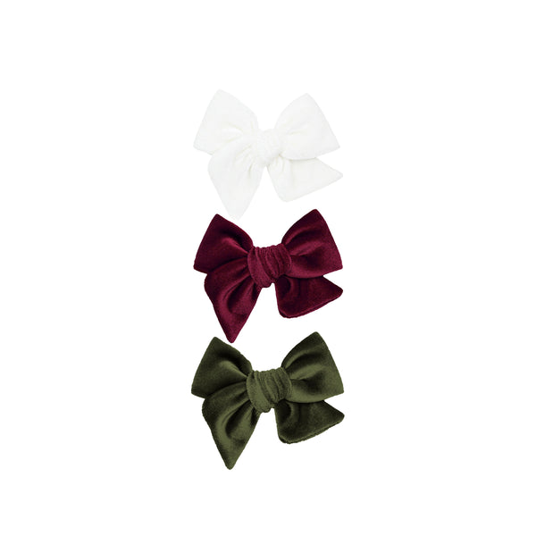 Pre-Order: Velvet Bow 3 Pack: Wine Clips