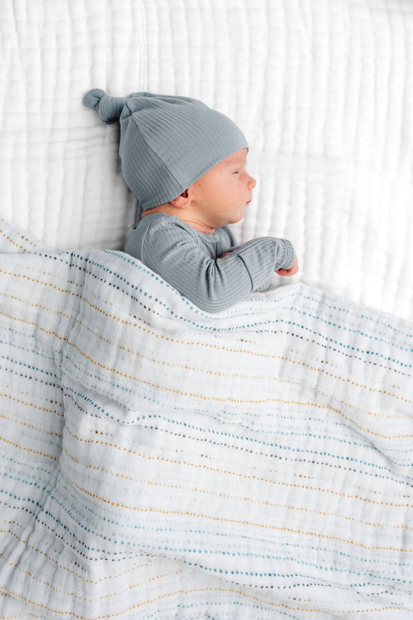 Cloud Muslin™ Quilt - Conrad/Steel