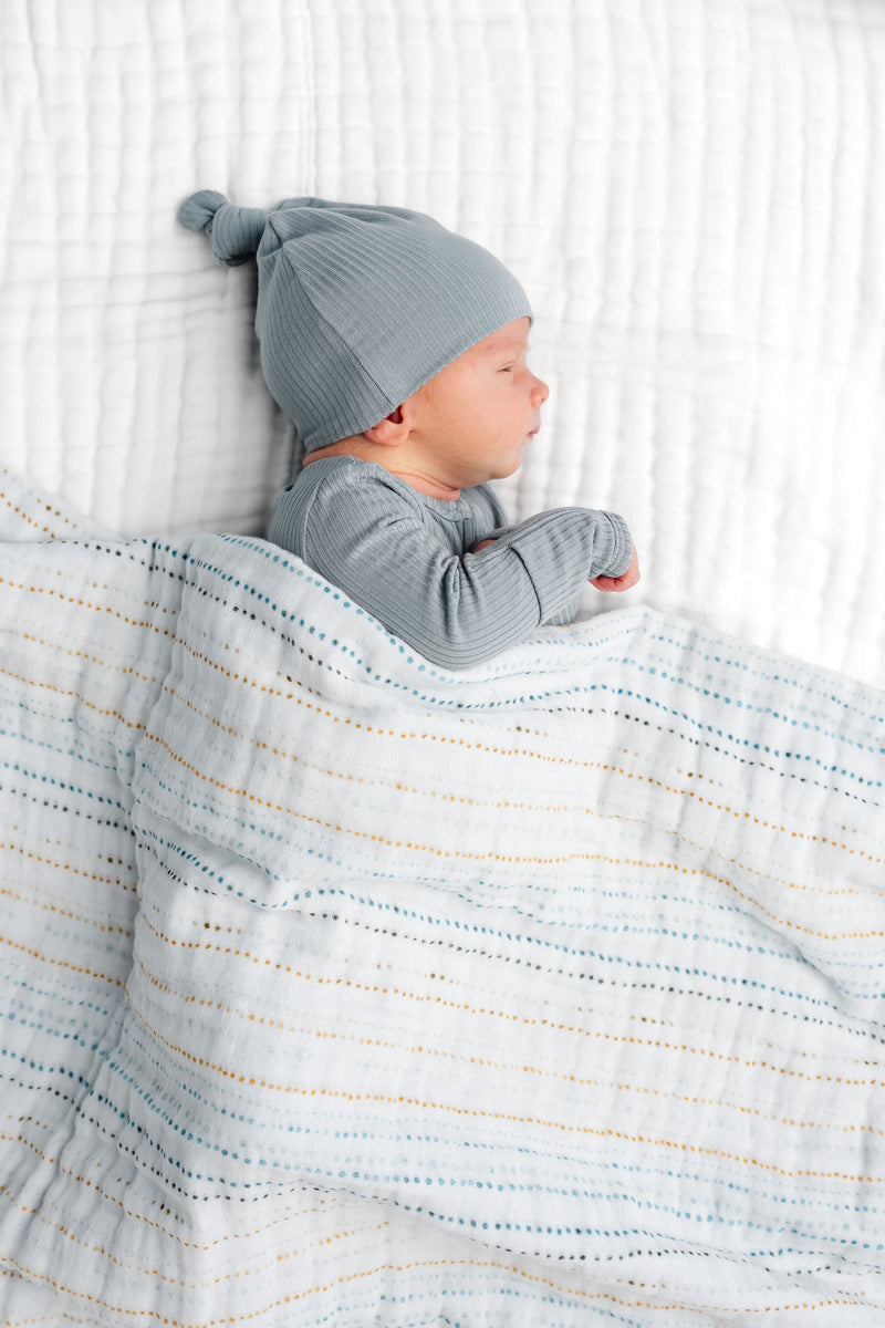 Cloud Muslin™ Quilt - Conrad/Steel