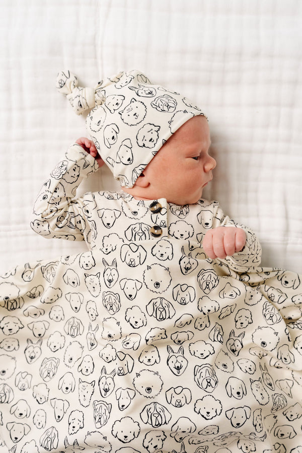 Dane Knotted Gown