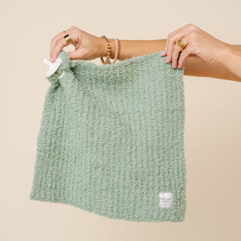 Chenille Blanket - Sage - Mini/Lovey