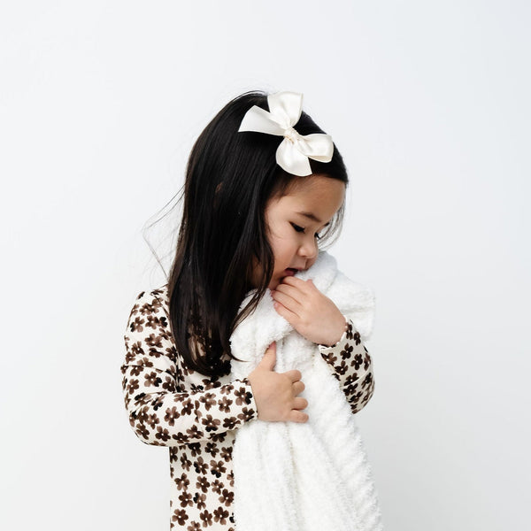 Satin Bow 3 Pack: Primrose Clips