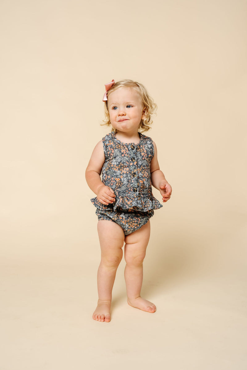 Ruffle Tank + Bloomer Set - Bea