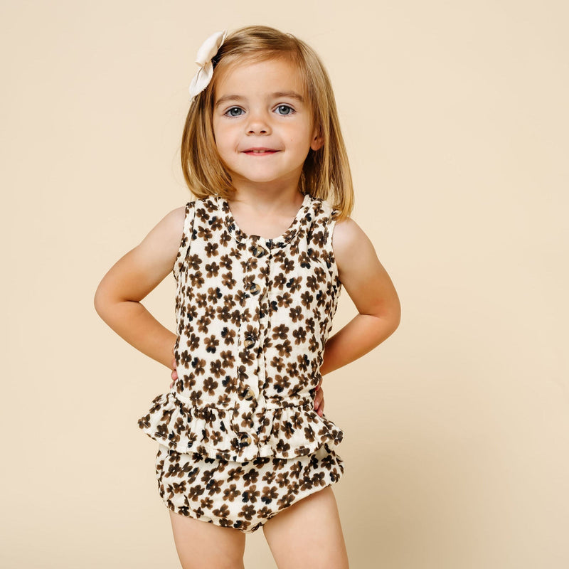 Ruffle Tank + Bloomer Set - Sloane
