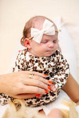 Tulle Bow 3 Pack: Red Dot Headbands