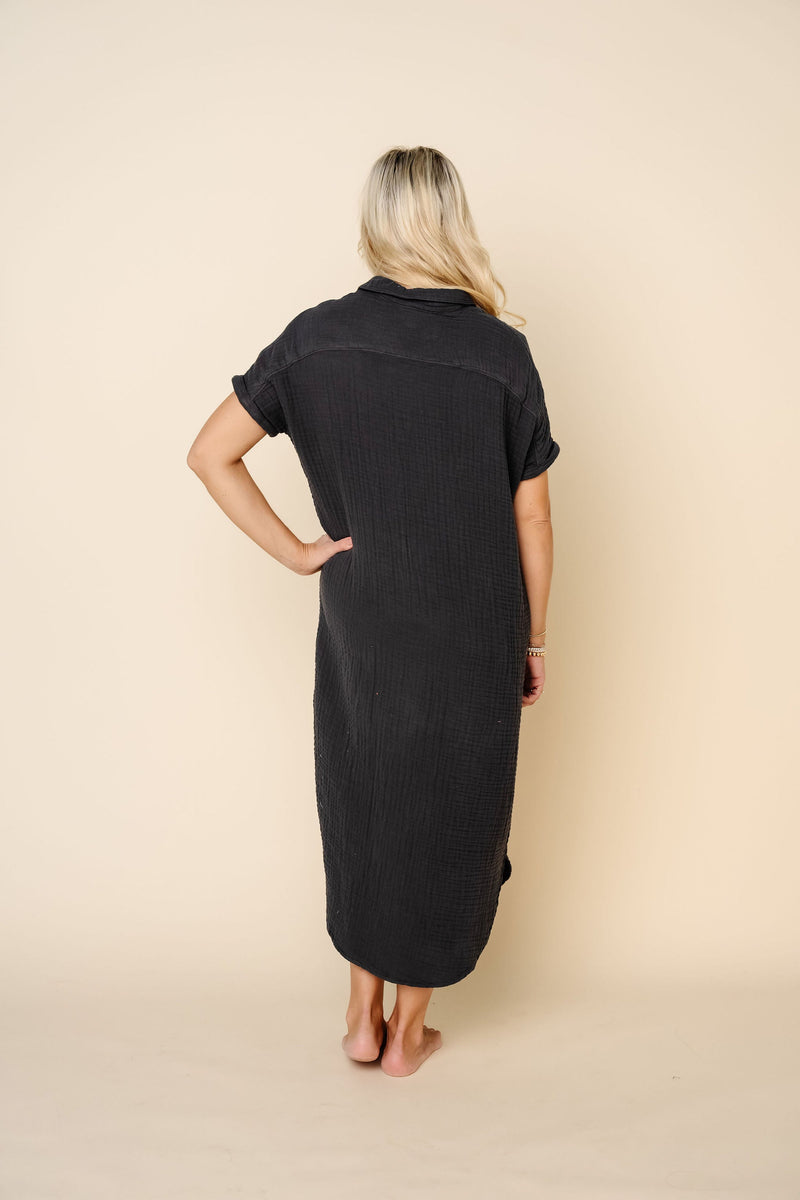 The Everyday Dress - Charcoal