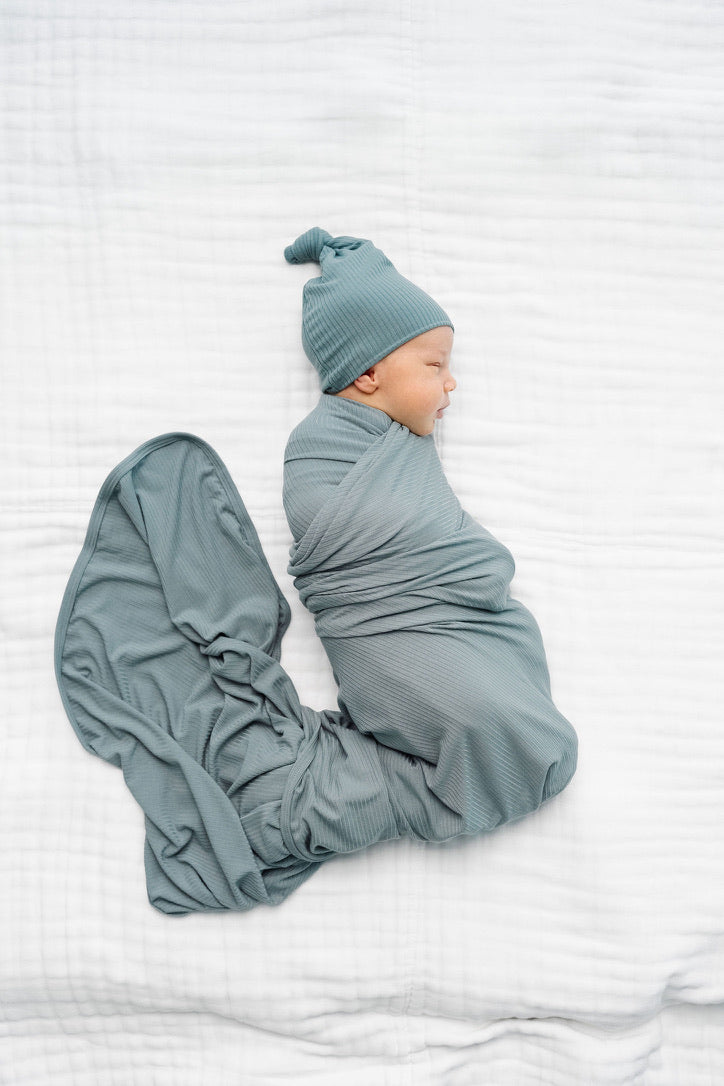 Ford Ribbed Swaddle Blanket