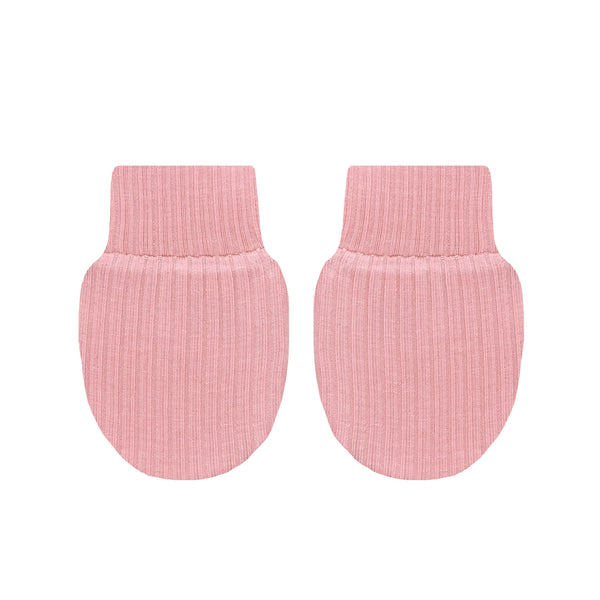 Brielle Ribbed No Scratch Mittens