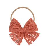 Vintage Bow - Clay Crochet Lace