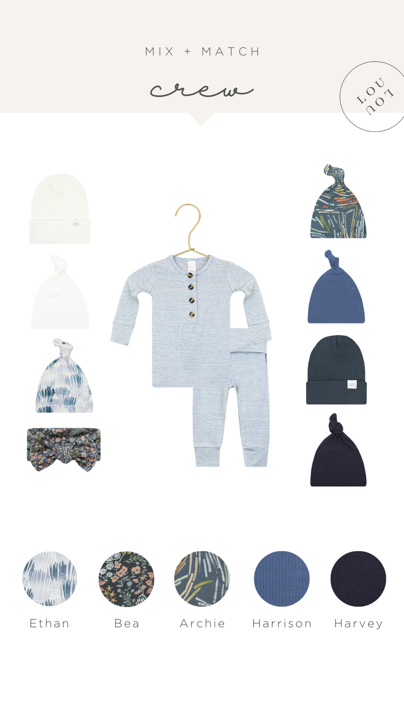 Crew Newborn Hat Bundle