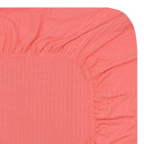 Darcy Ribbed Crib Sheet