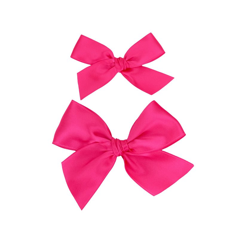 Satin Bow - Barbie Clip