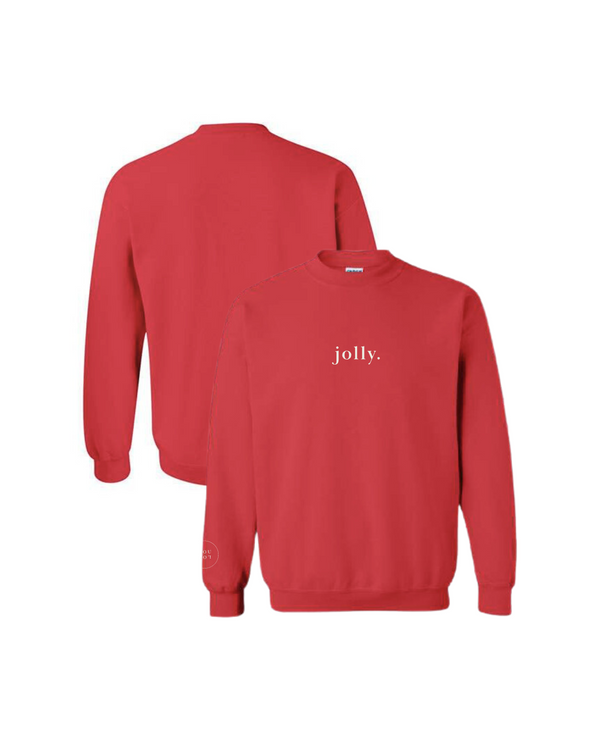 Pre-Order: Lou Lou Crew - Jolly - Red