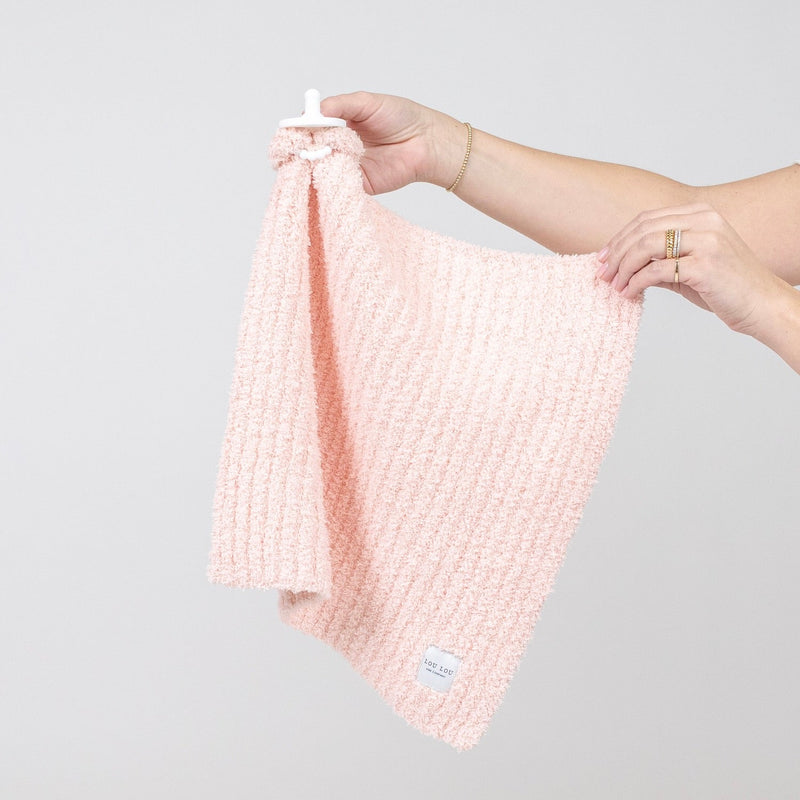 Chenille Blanket - Blush Pink - Mini/Lovey