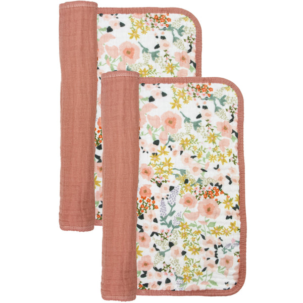 Cloud Muslin™ Burp Cloth 2 Pack - Millie/Rose