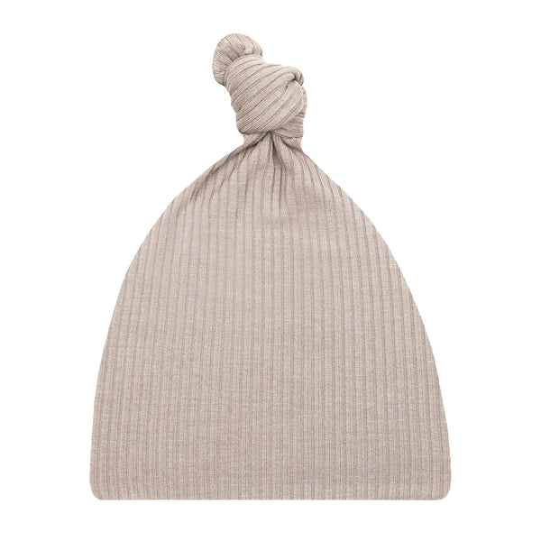 Shiloh Ribbed Top Knot Hat