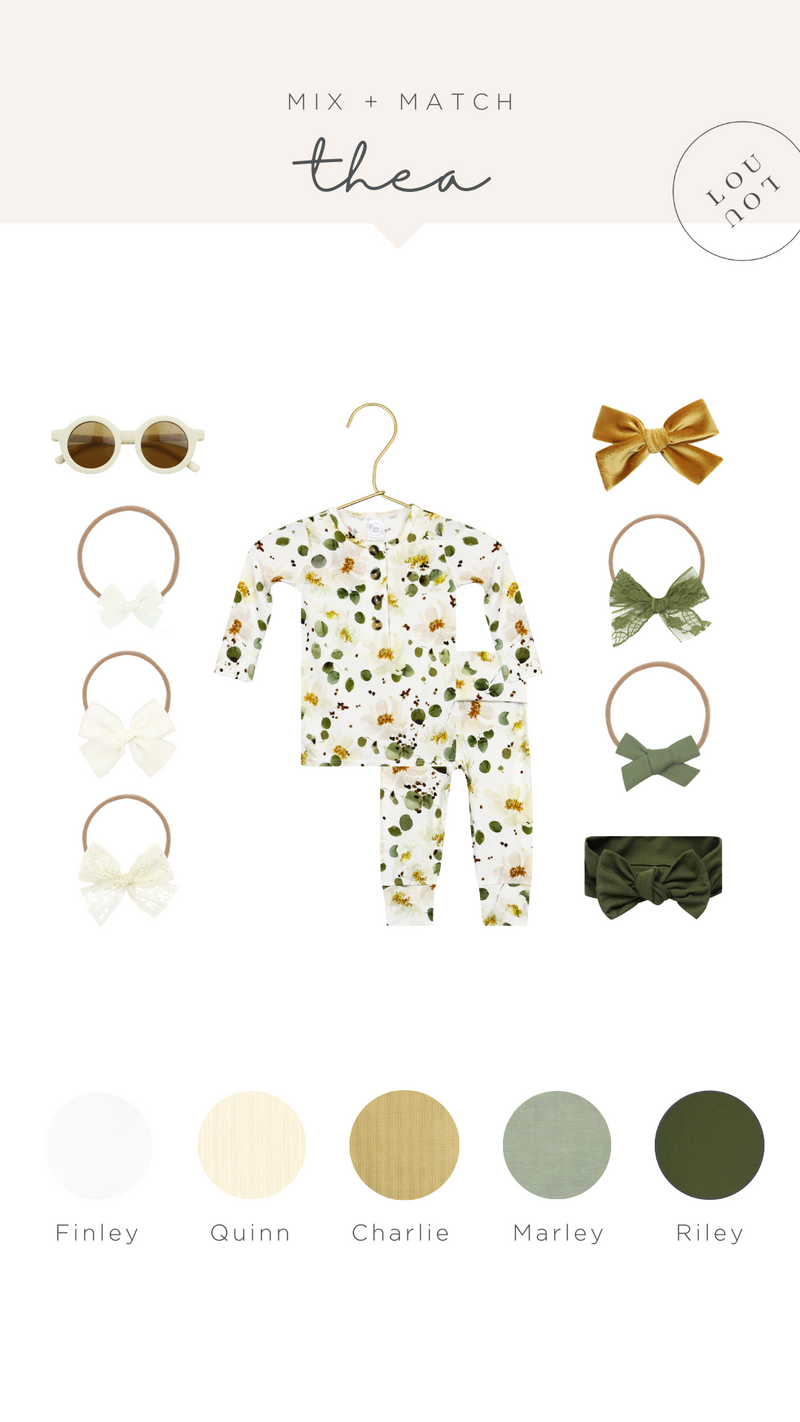 Thea Zipper Footies