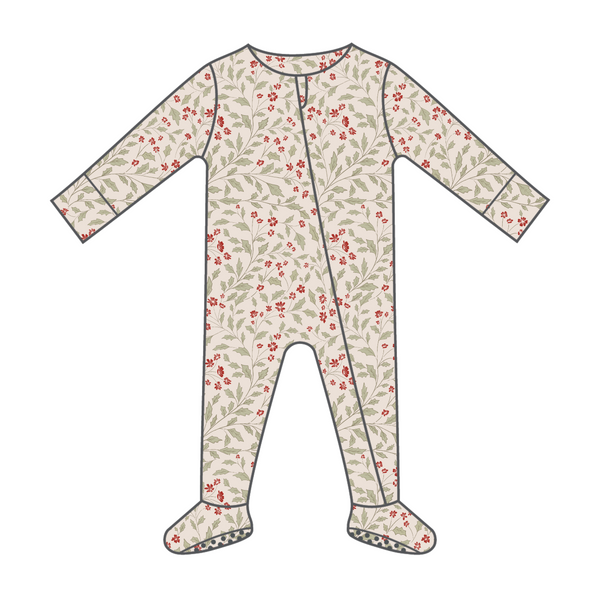 Pre-Order: Holly Zipper Footies
