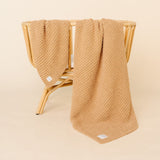 Chenille Blanket - Tan - Small & Large