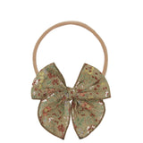 Heirloom Bow - Hazel Floral Headband