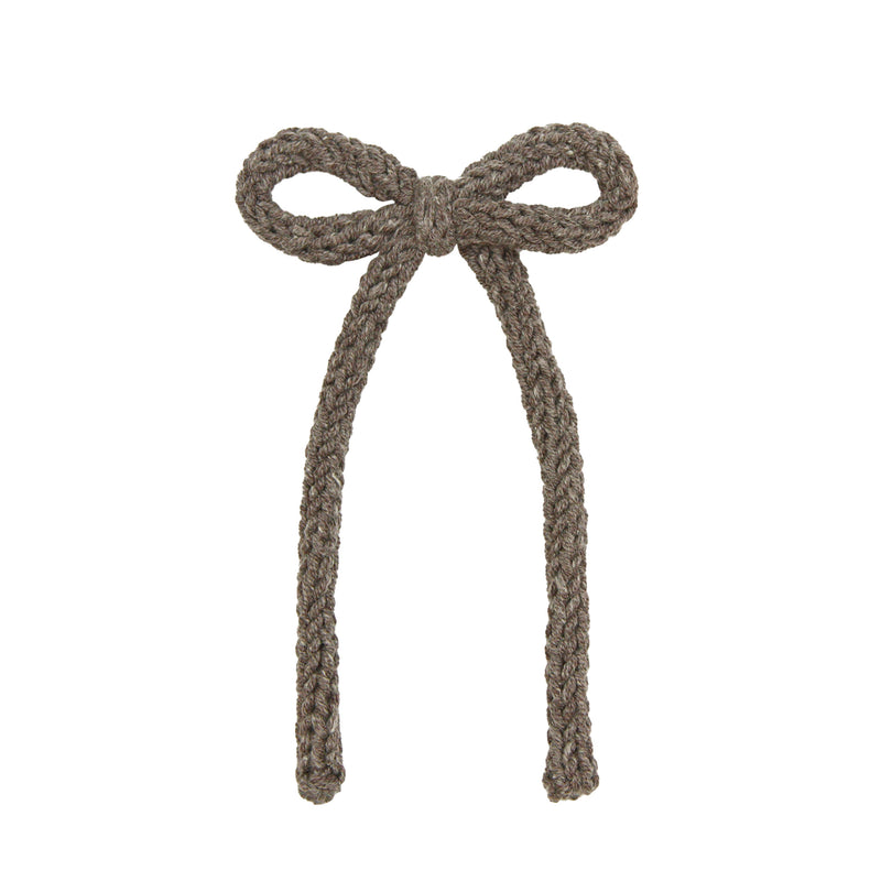 Crochet Bow - Coco Sash Clip