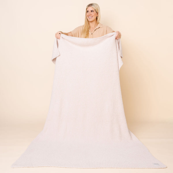 Chenille Blanket - Dune - Adult/Throw