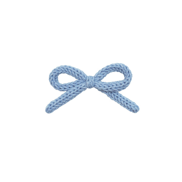 Crochet Bow - Bluebell Clip