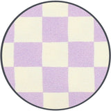 Violet Zipper Footies