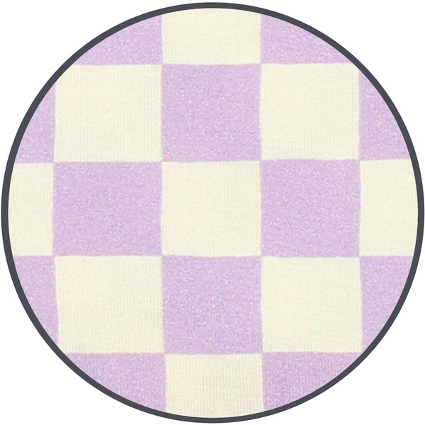 Violet Zipper Footies