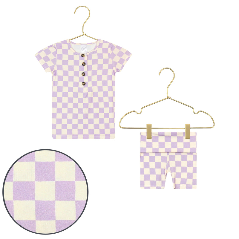 Violet Shortie Set