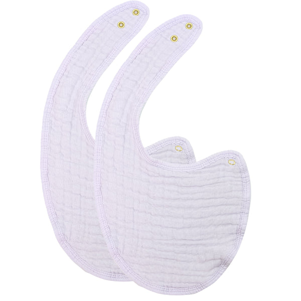 Cloud Muslin™ Bib 2 Pack - Lilac